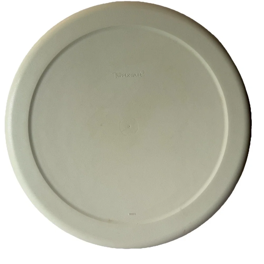 Vintage Tupperware Divided Veggie Fruit Dip Serving Tray 1665-2 w/lid, bowl/lid‎